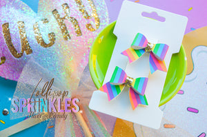 Rainbow teeny piggies