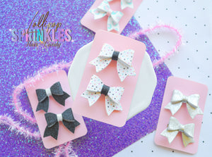 Polka dot TEENY tiny piggies