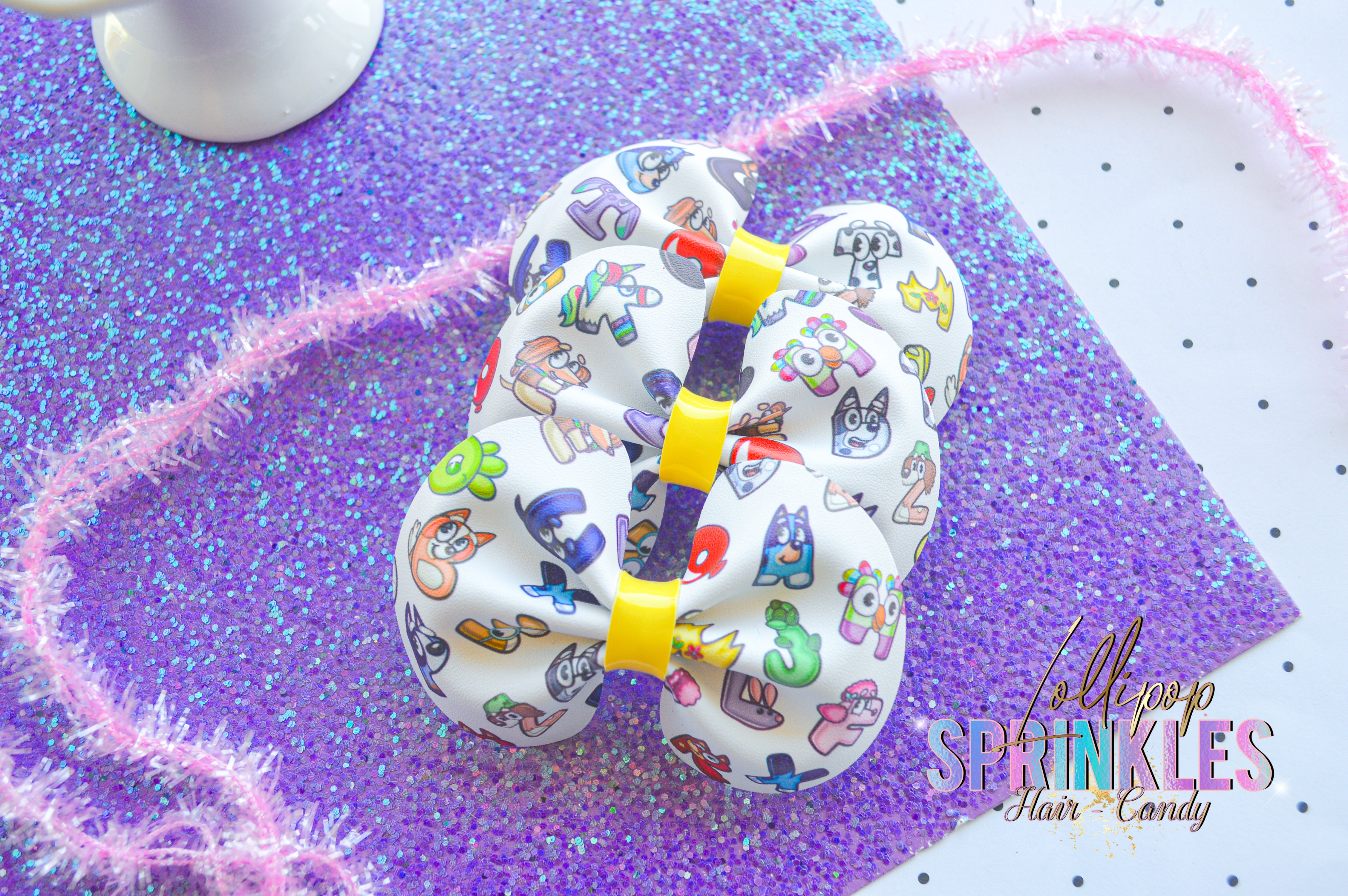 ABC character bestie bow